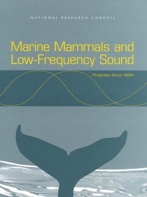 cover image of Marine Mammals and Low-Frequency Sound